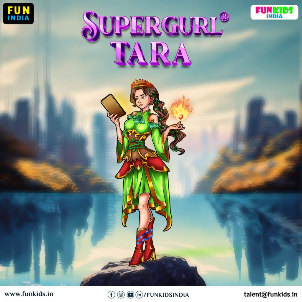 "Unveiling Supergurl: India's Elemental Superheroine"